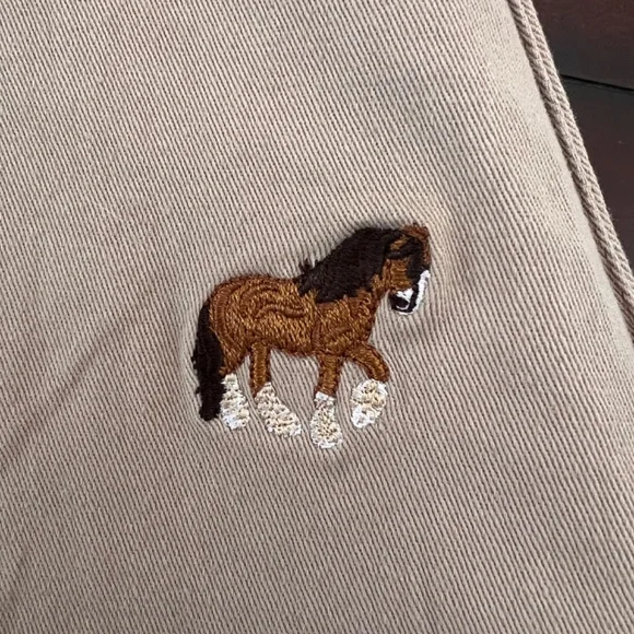 Men’s Castaway Embroidered Khaki Pants - Just in time for Derby! - Picture 3 of 7